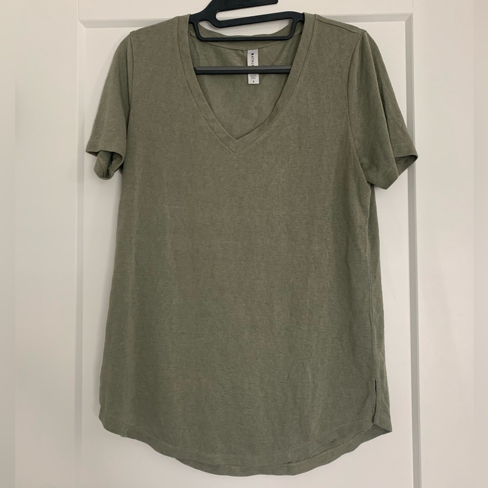 Athleta V-neck cotton t-shirt
